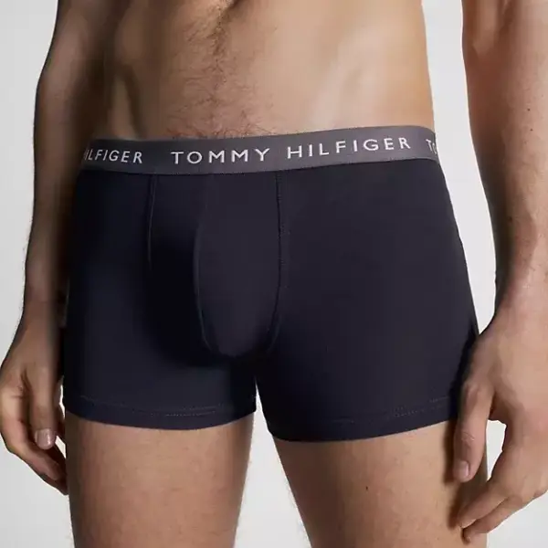Tommy Hilfiger - Ανδρικά Μποξεράκια 3Pack UM0UM02324-0XX Μπλε UM0UM02324-0XX