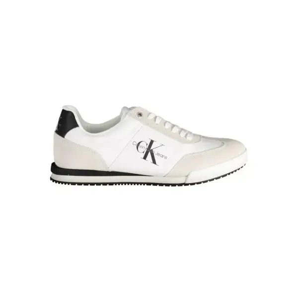 Calvin Klein - Ανδρικά Sneakers Low Profile Mono Essential YM0YM00686-0K4 Λευκό
