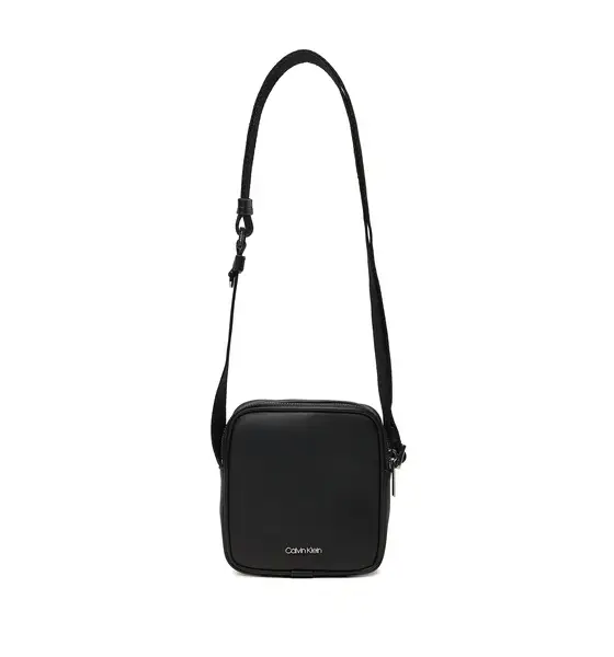 Calvin Klein - Ανδρική Τσάντα Ώμου Χιαστί Ck Est. Pu Cube Reporter K50K511861-BEH Μαύρο