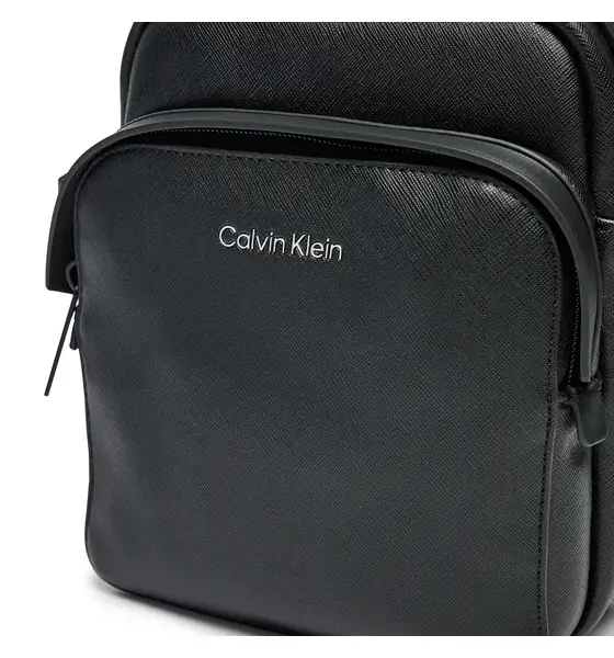 Calvin Klein - Ανδρική Τσάντα Ώμου Χιαστί Ck Must Reporter S K50K511863-BEH Μαύρο