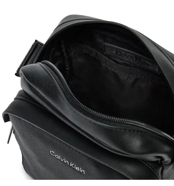 Calvin Klein - Ανδρική Τσάντα Ώμου Χιαστί Ck Must Reporter S K50K511863-BEH Μαύρο