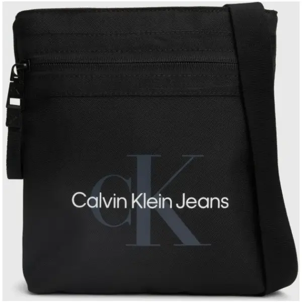 Calvin Klein - Ανδρική Τσάντα Ώμου / Χιαστί K50K511097-BDS Μαύρo
