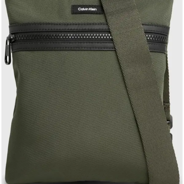Calvin Klein - Ανδρική Τσάντα Ώμου / Χιαστί K50K511635-MRZ Λαδί