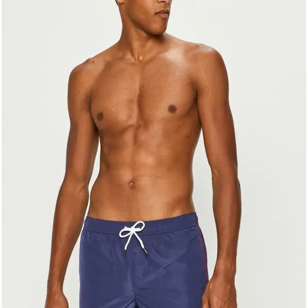 Karl Lagerfeld - Ανδρικό Μαγιό Σορτς KL20MBM01-NAVY Μπλε