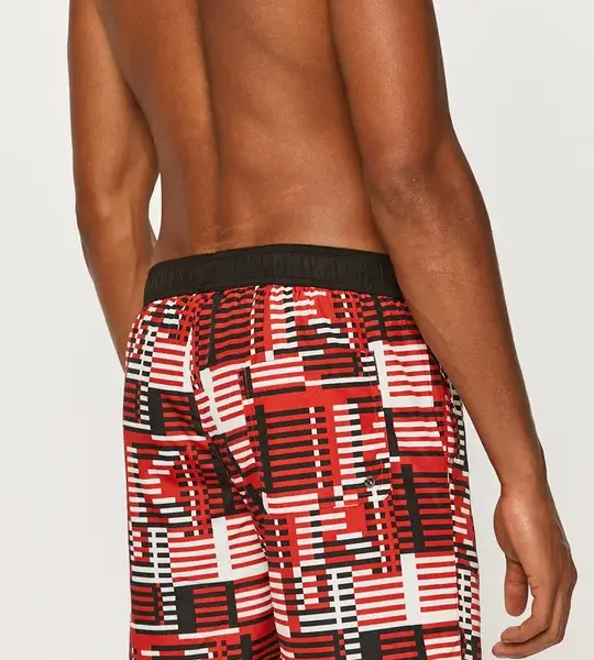 Karl Lagerfeld - Ανδρικό Μαγιό Σορτς KL20MBM11-RED Κόκκινο