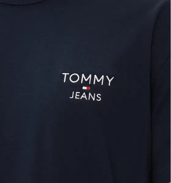 Tommy Hilfiger - Ανδρικό T-shirt Reg Corp T-Shirt Regular Fit DM0DM18872-C1G Μπλε Σκούρο