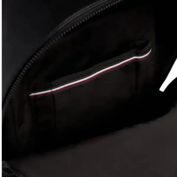 Tommy Hilfiger - Ανδρικό Σακίδιο Πλάτης Th Pique AM0AM11782-BDS Μαύρο AM0AM11782-BDS