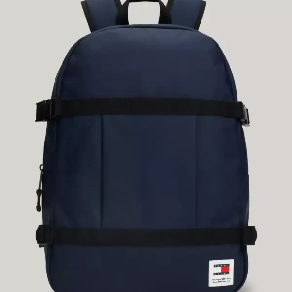 Tommy Hilfiger - Ανδρικό Σακίδιο Πλάτης Tjm Daily + Sternum AM0AM11961-C1G Μπλε Ναυτικό