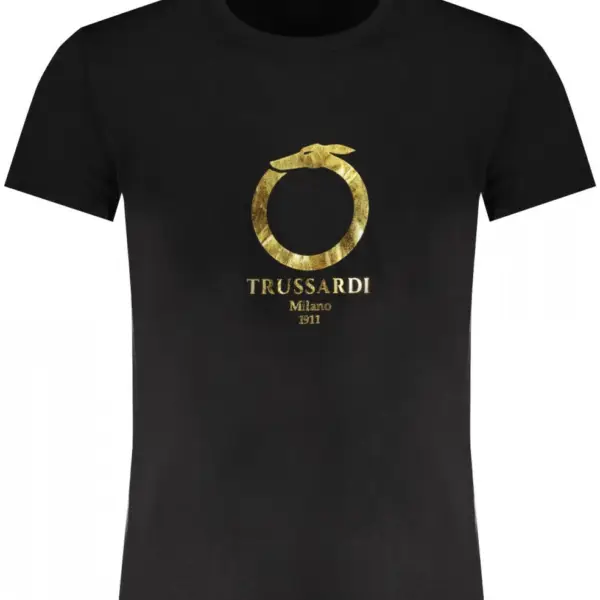 Trussardi Jeans - Ανδρικό T-Shirt TRU2MTS03-06BLKG Μαύρο
