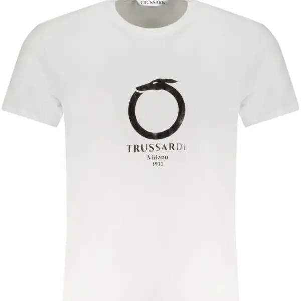 Trussardi Jeans - Ανδρικό T-Shirt TRU2MTS03-1WHI Λευκό
