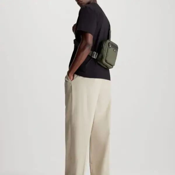 Calvin Klein - Ανδρική Τσάντα Ώμου / Χιαστί K50K511639-MRZ Λαδί