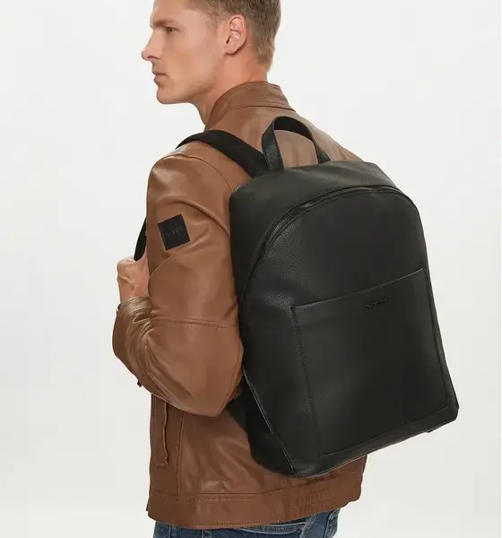 Calvin Klein - Ανδρικό Σακίδιο Πλάτης CK Diagonal Campus Bp K50K510553-BAX Μαύρο