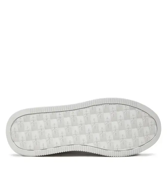 Calvin Klein - Γυναικεία Sneakers Bold Platf Low Lace Lth Ml Mtl YW0YW01516-0GQ Mαύρο