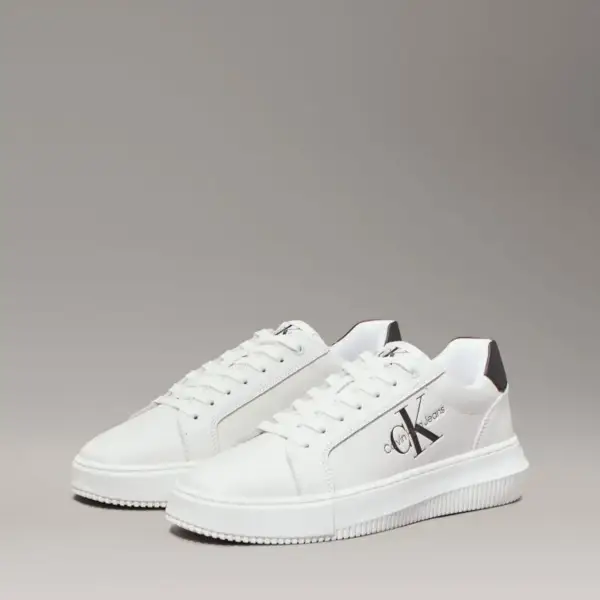 Calvin Klein - Γυναικεία Sneakers Chunky YW0YW00823-0LB Λευκά
