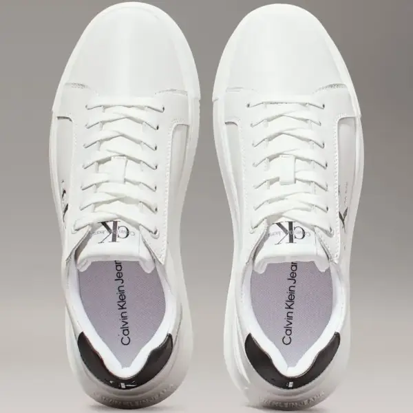Calvin Klein - Γυναικεία Sneakers Chunky YW0YW00823-0LB Λευκά