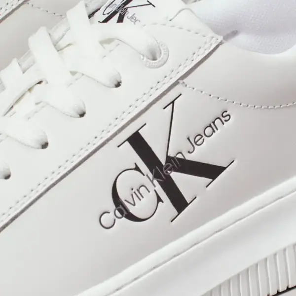 Calvin Klein - Γυναικεία Sneakers Chunky YW0YW00823-0LB Λευκά