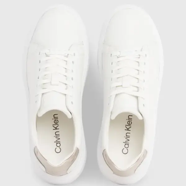Calvin Klein - Γυναικεία Sneakers Cupsole HW0HW01987-02Z Λευκό