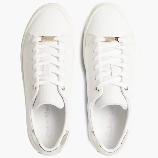 Calvin Klein - Γυναικεία Sneakers HW0HW01342-0LC Λευκό