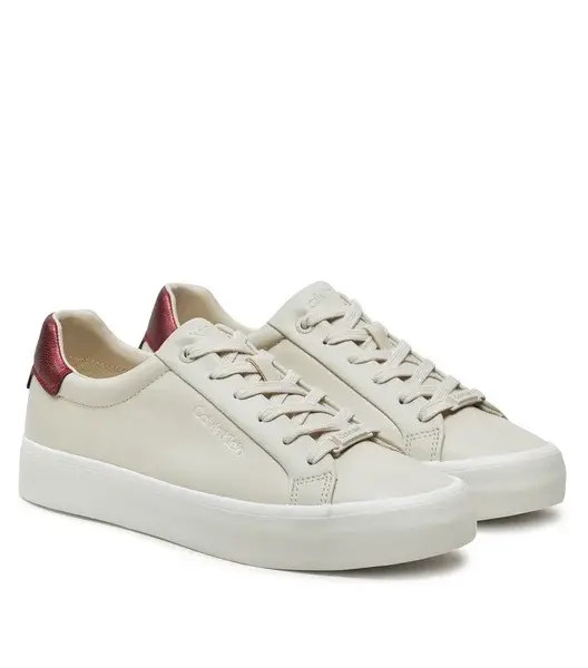 Calvin Klein - Γυναικεία Sneakers HW0HW02104-0IO Μπεζ