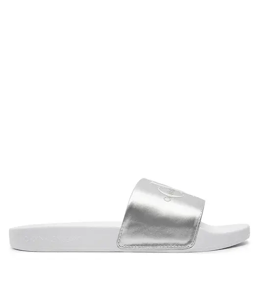 Calvin Klein – Γυναικείες Παντόφλες YW0YW01243-0K9 Λευκό