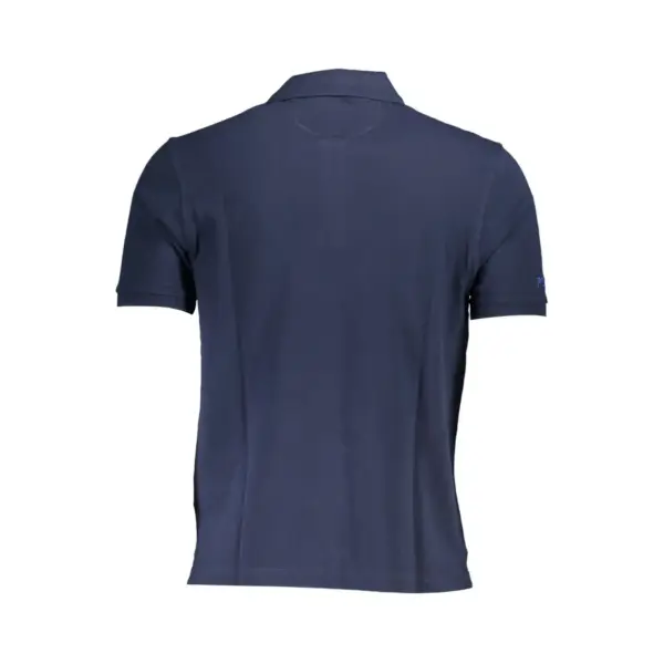 La Martina - Ανδρικό Κοντομάνικο Polo Regular Fit XMP003-PK031-07017 Μπλε