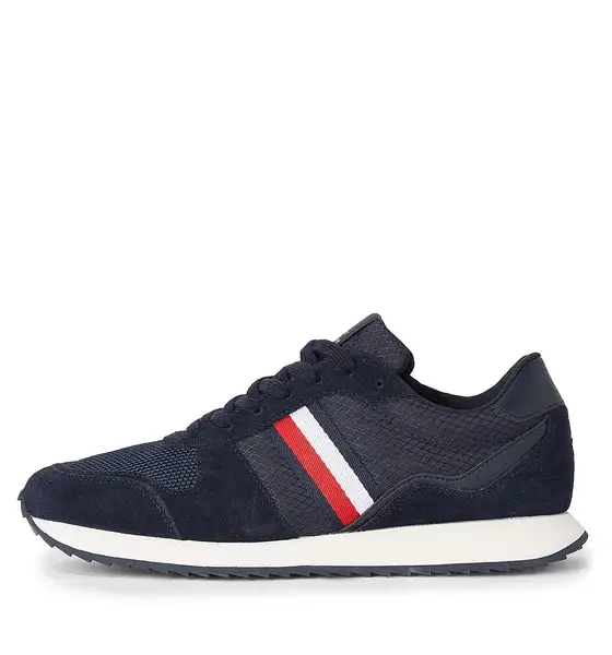 Tommy Hilfiger - Ανδρικά Sneakers Runner Evo Mix FM0FM04699-DW5 Μπλε