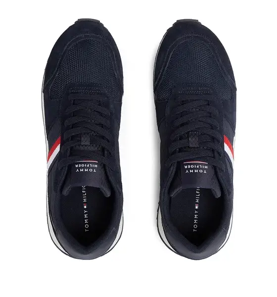 Tommy Hilfiger - Ανδρικά Sneakers Runner Evo Mix FM0FM04699-DW5 Μπλε