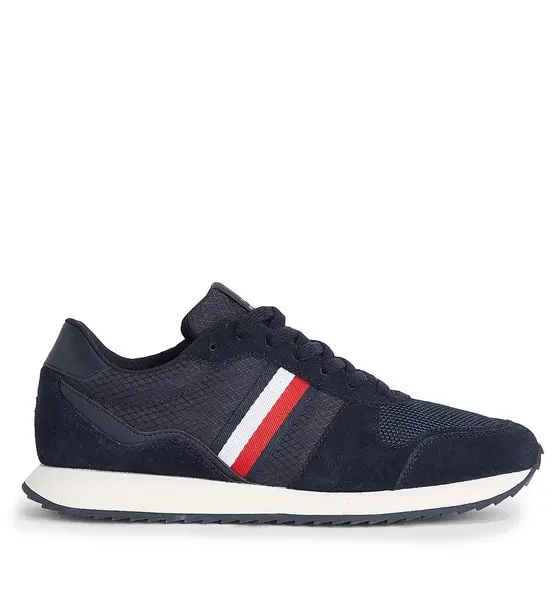 Tommy Hilfiger - Ανδρικά Sneakers Runner Evo Mix FM0FM04699-DW5 Μπλε