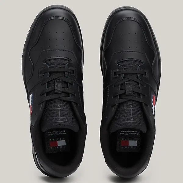 Tommy Hilfiger - Γυναικεία Sneakers Retro Basket EN0EN02505-BDS Μαύρo