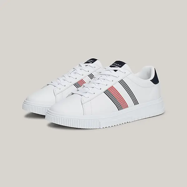 Tommy Hilfiger – Ανδρικά Sneakers FM0FM05129-YBS Λευκό