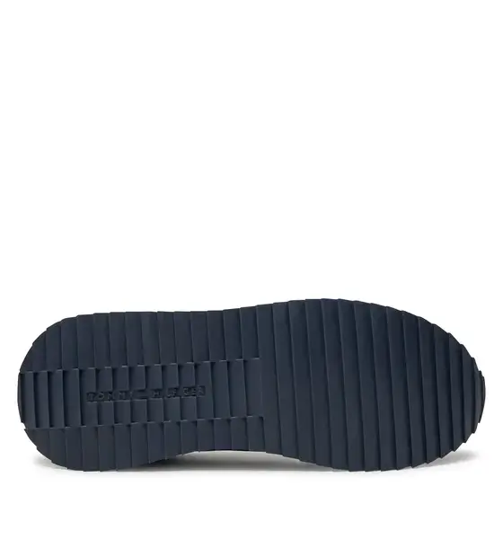 Tommy Hilfiger – Ανδρικά Sneakers Runner Evo Lth Mix Ess FM0FM05121-DW5 Μπλε