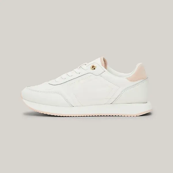 Tommy Hilfiger – Δερμάτινα Γυναικεία Sneakers FW0FW08004-TQ6 Ροζ