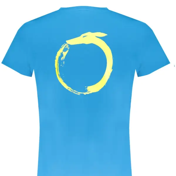 Trussardi Jeans - Ανδρικό T-Shirt TRU1MTS02-TEAL Γαλάζιο