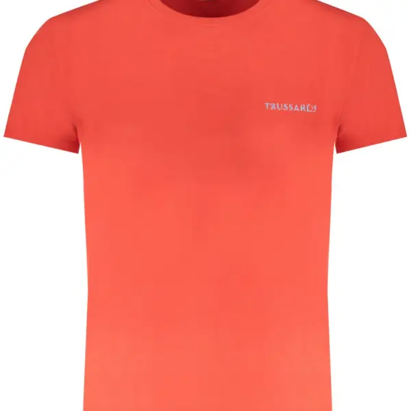 Trussardi Jeans - Ανδρικό T-Shirt TRU2MTS02-11RED Κόκκινο