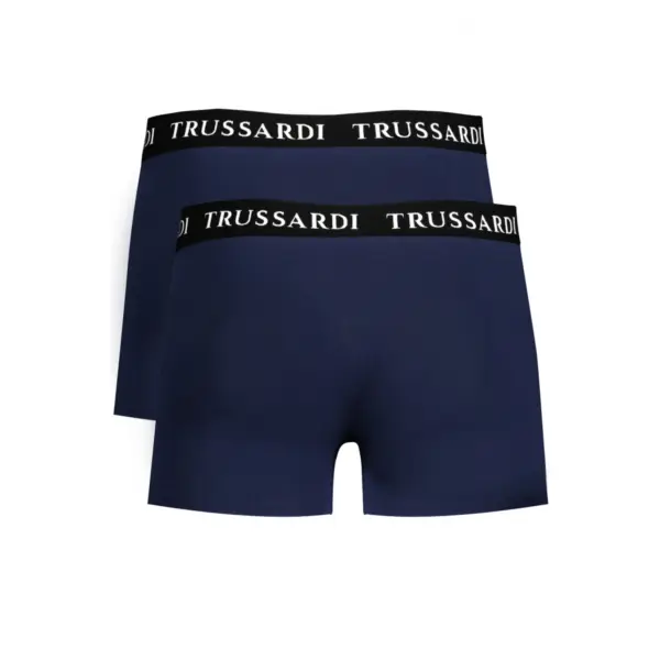 Trussardi - Ανδρικά Μποξεράκια 2Pack TRU2UTR02-17NAVY Μπλε Ναυτικό