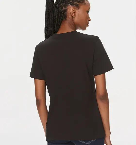 Calvin Klein - Jeans T-Shirt Institutional Straight Tee Regular Fit J20J221065J-BEH Μαύρο