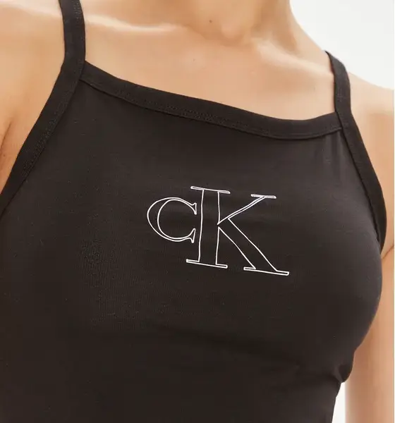 Calvin Klein - Jeans Τοπ Slim Fit J20J223623-BEH Μαύρο