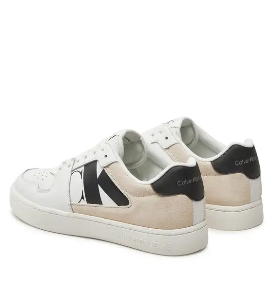 Calvin Klein - Ανδρικά Sneakers Classic Cupsole Low Laceup Nbs YM0YM01002-01W Λευκό
