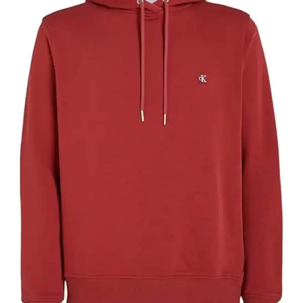 Calvin Klein - Ανδρικό Φούτερ Embro Regular Fit J30J325149-XA0 Κόκκινο J30J325149-XA0