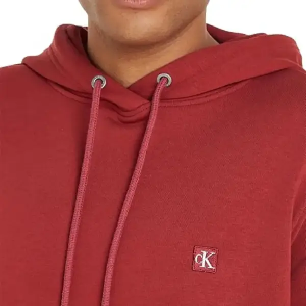Calvin Klein - Ανδρικό Φούτερ Embro Regular Fit J30J325149-XA0 Κόκκινο J30J325149-XA0
