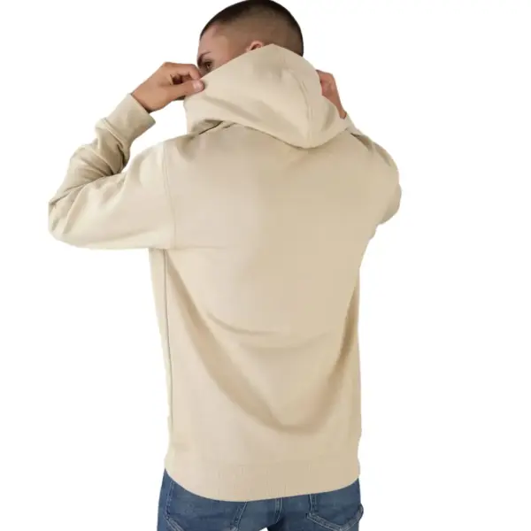 Calvin Klein - Ανδρικό Φούτερ Institutional Regular Fit J30J325626-RAE Μπεζ J30J325626-RAE