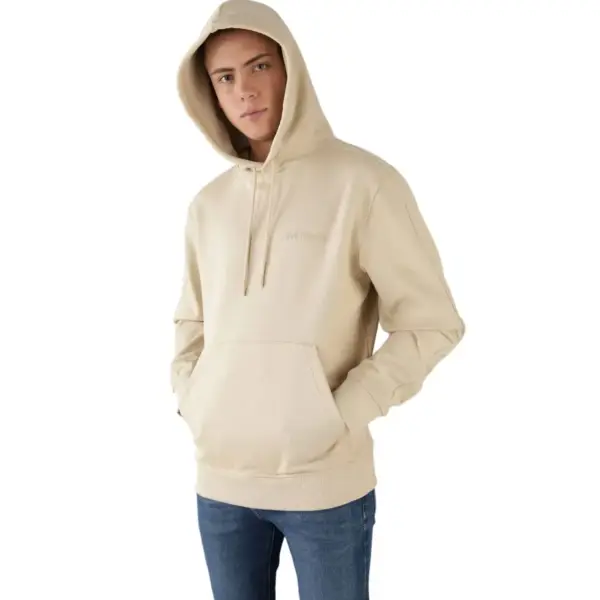 Calvin Klein -  Ανδρικό Φούτερ Institutional Regular Fit J30J325626-RAE Μπεζ