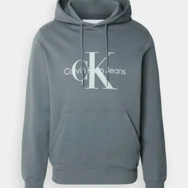 Calvin Klein - Ανδρικό Seasonal Monogram Φούτερ J30J320805-PSL Πράσινο J30J320805-PSL