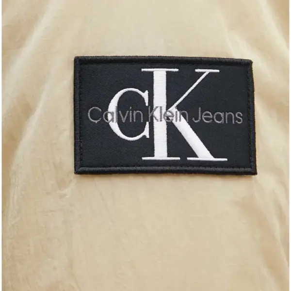 Calvin Klein - Ανδρικό Χειμωνιάτικο Μπουφάν Essentials Regular Fit J30J325596-RAE Μπεζ