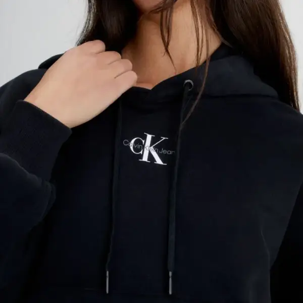 Calvin Klein - Γυναικείο Φούτερ με Κουκούλα J20J220434-BEH Μαύρο