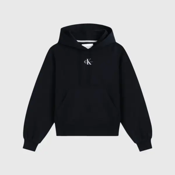 Calvin Klein - Γυναικείο Φούτερ με Κουκούλα J20J220434-BEH Μαύρο