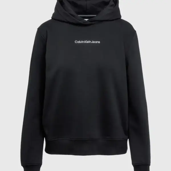 Calvin Klein - Γυναικείο Φούτερ με Κουκούλα J20J221066-BEH Μαύρο