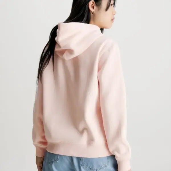 Calvin Klein - Γυναικείο Φούτερ με Κουκούλα J20J221066-TLV Ροζ