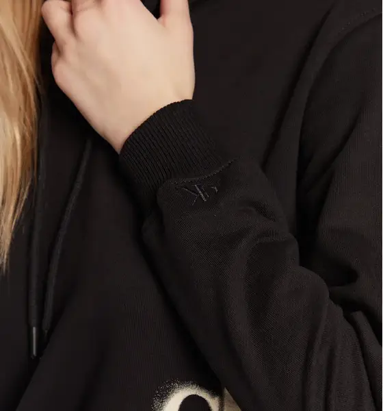 Calvin Klein - Γυναικείο Φούτερ με Κουκούλα J20J221138-BEH Μαύρο