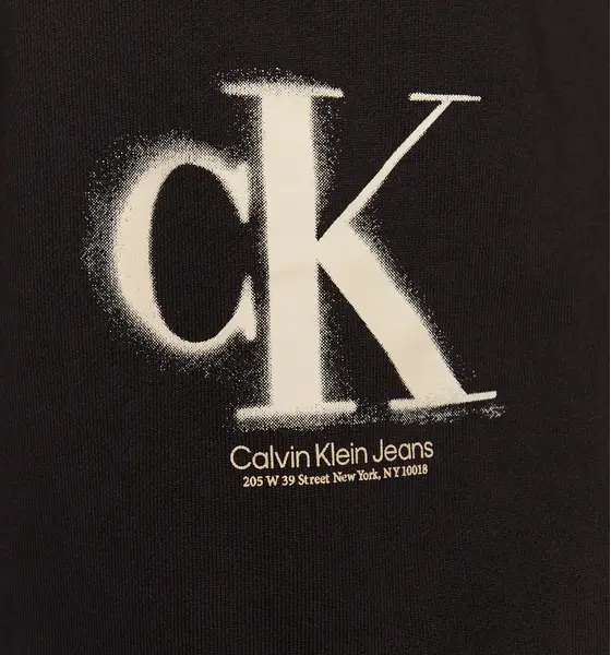 Calvin Klein - Γυναικείο Φούτερ με Κουκούλα J20J221138-BEH Μαύρο